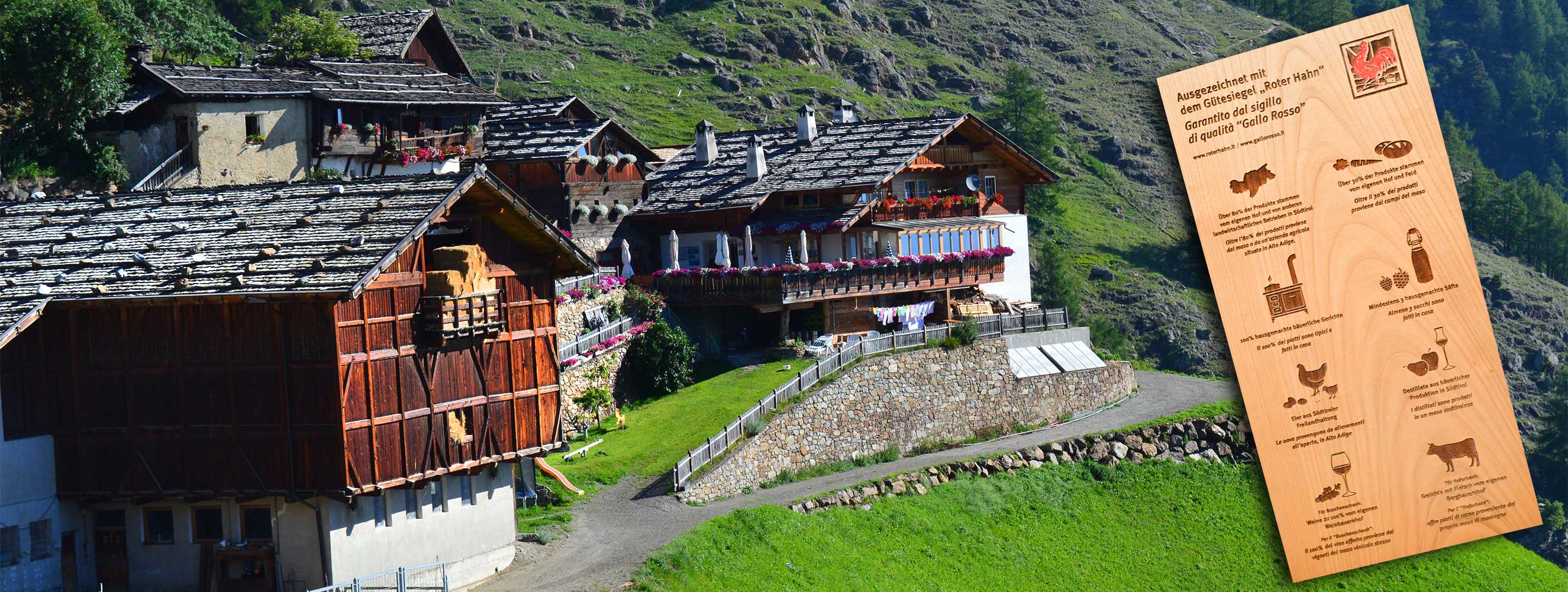 Pirchhof am Naturnser Sonnenberg in Südtirol